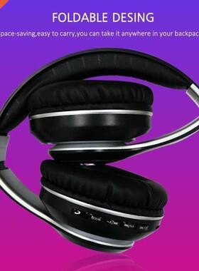 folable Bluetooth Headset Headphones Stereo Wireless LED