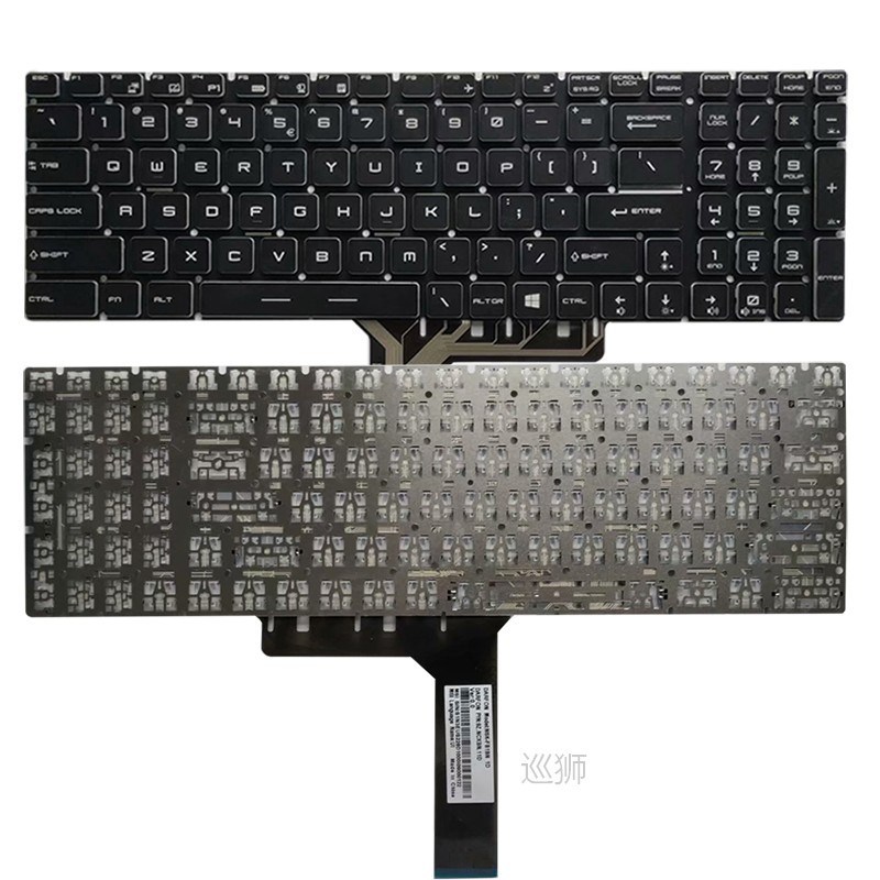 NEW US laptop keyboard For MSI GP62 GP62VR GP62MVR GP72 GP72