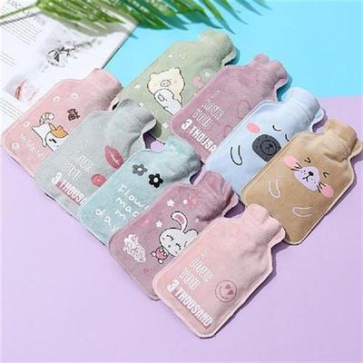 Cartoon Mini Hot Water Bottle Bag Girl Warm Belly Warmer