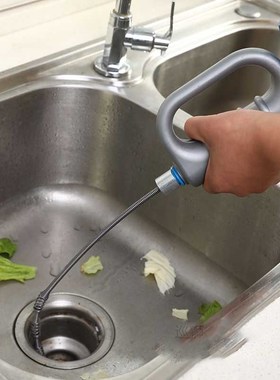 5 meters Long Kitchen Toilet Sewer Blockage Hand Tool Pipe D