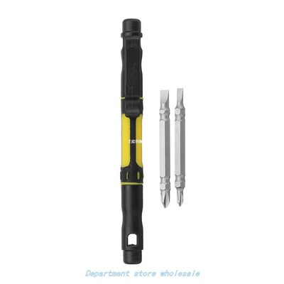 Multifunctional 4 in 1 Alloy Slotted/Phillip Screwdrivers Pe