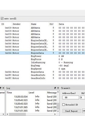 USB to CAN Conversion module / CAN debug assistant / CAN bus