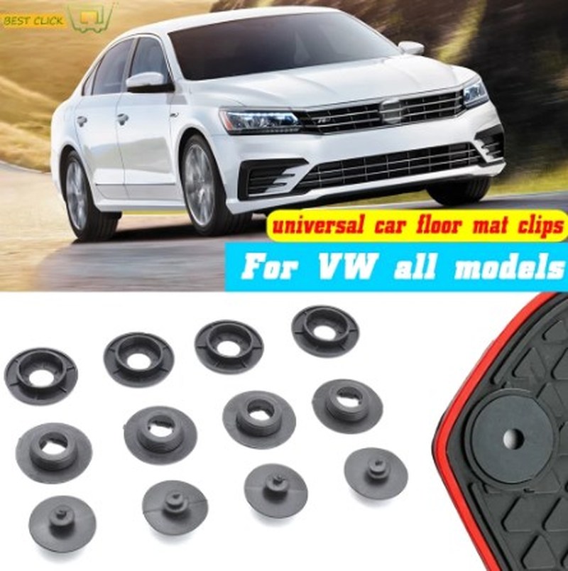4pcs Car Floor Mat Clips For VW All Models Carpet Fixing Cla