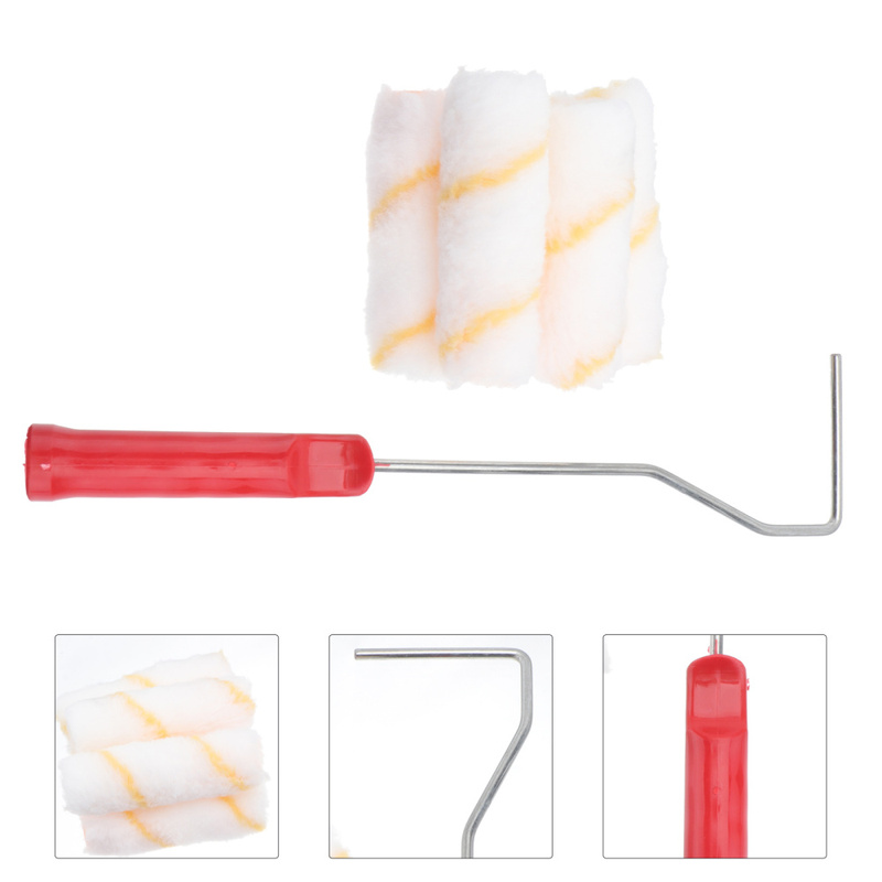 4 Inch Multifunction DIY Wall Paint Roller Brush Set Roller