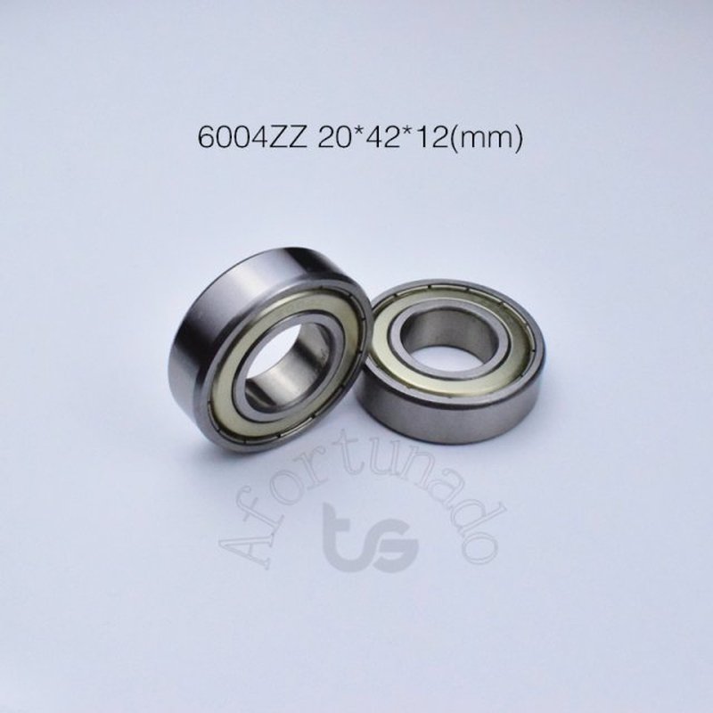 10pcs 6004ZZ 20*42*12(mm) chrome steel Metal Sealed High sp