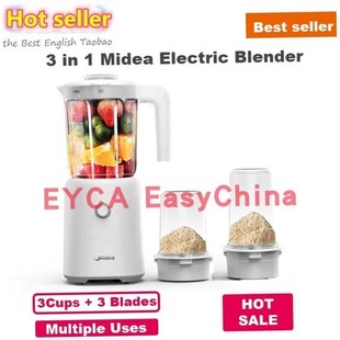Midea electric blender Mixer fruit sMoothie nuts juice Meat