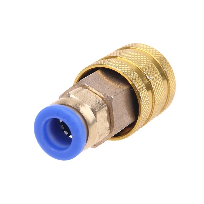 Straight Plug Fitting Round Head Quick Inflatable Nozzle Hos