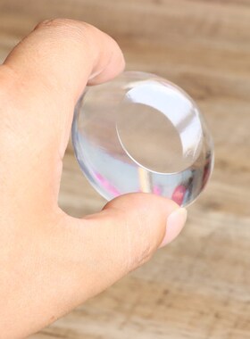 Transparent silicone anti-collision stick household doorknob