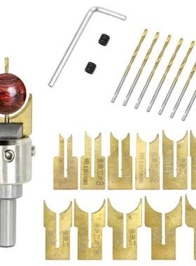 6-25mm Wooden Bead Make Drill Bit Carbide Ball Blade Woodwor