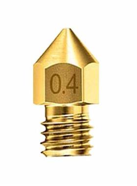 100Pcs D Printer Nozzle Accessory MK8 0.4mm 1.75 Consumable