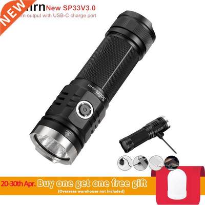 Sofirn SP33V3.0 Powerful LED Flashlight Cree XHP50.2 3500lm