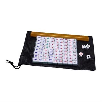 Portable Chinese Mahjong Game Set Board Game Board Game for