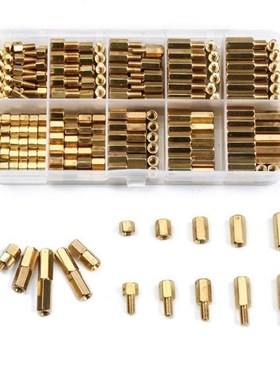 ZENHOSIT M2/M3 Hex Head Brass Standoff Spacer Screws Threade