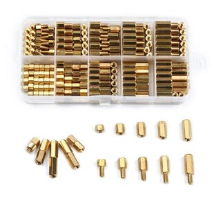 ZENHOSIT M2/M3 Hex Head Brass Standoff Spacer Screws Threade