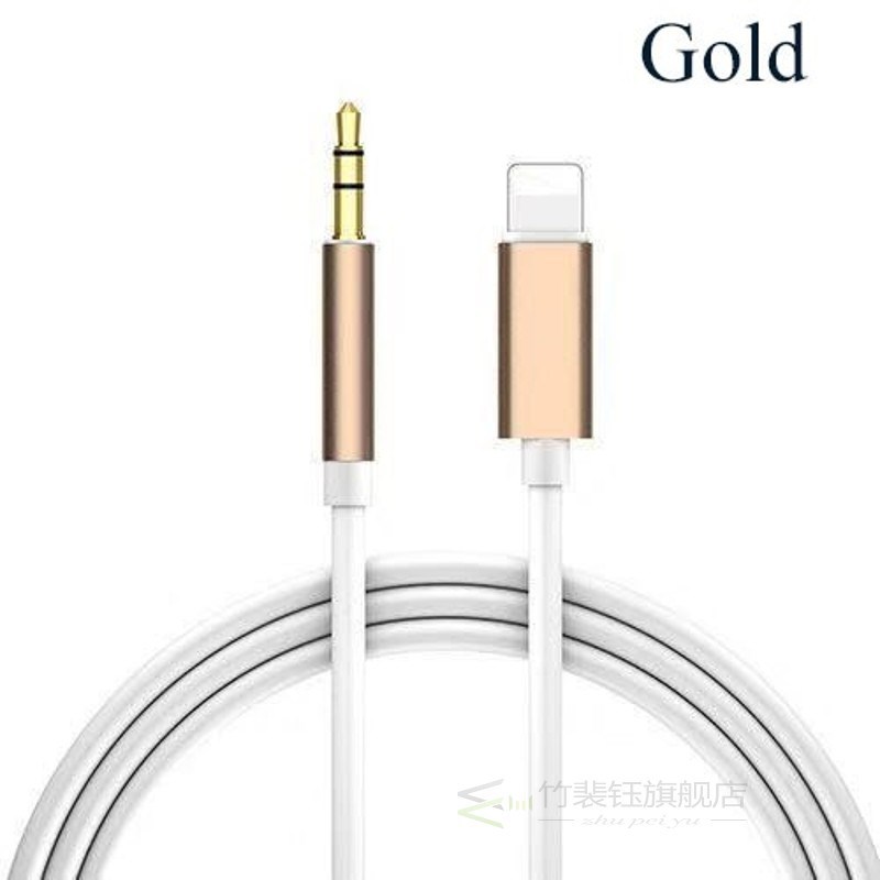 Aux Audio Adapter Cable for iphone lightning to 3.5mm Aux Ja