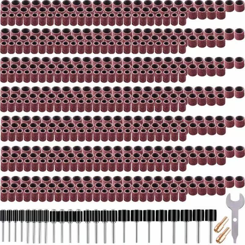 531 Pcs Grinding Drum Set, Grinding Machine Sockets Drum Cor