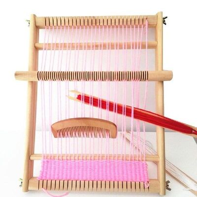 Wooden Loom Knitting Machine Weaving Loom Frame DIY Knitted