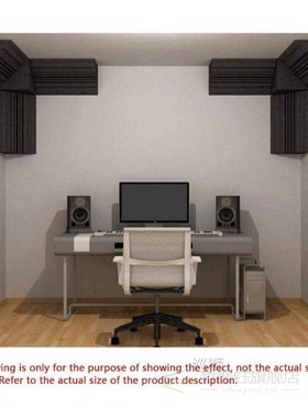 ABSF 4 Pcs Acoustic Panels Soundproofing Foam Sound Absorbin