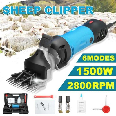 1500W 6 speed Electric Sheep Pet Hair Clipper Shearing Kit S