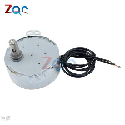 AC 220-240V /AC 12V 50/60Hz Synchronous Motor 5-6RPM Robust