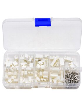 230pcs/box XH 2.54 2p 3p 4p 5pin 2.54mm Pitch Terminal Kit /