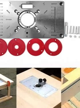 Multifunction Router Table Insert Plate Woodworking Benches