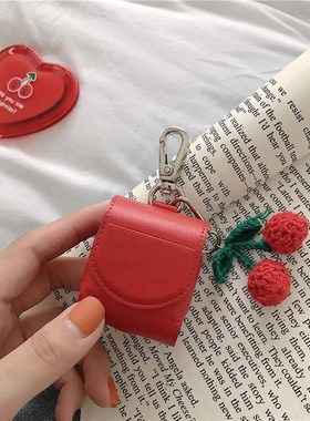 For AirPod 1 2 Case Cherry Fruit Wireless Bluetooth Earphon