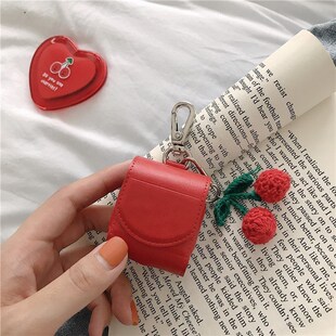 For AirPod 1 2 Case Cherry Fruit Wireless Bluetooth Earphon