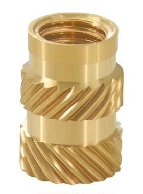 M3 Brass Hot Melt Inset Nut Heating Molding Copper Thread In