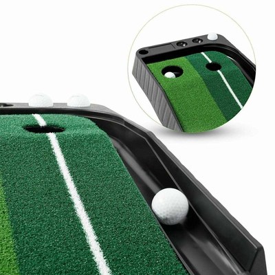 NEW 2.5M Golf Putting Mat Golf Putter Trainer Green Putter C