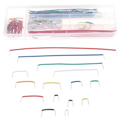 140pcs/set Useful Solderless Breadboard Jumper Cable Wire Ki