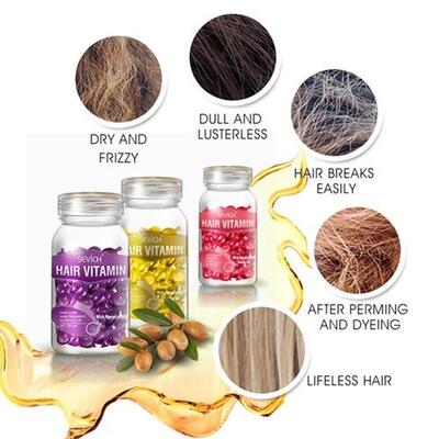 Sevich Smooth Silky Hair Vitamin Capsule Keratin Complex Oil