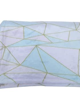 Soft Flannel Blanket Printed Thickened Blanket Bedding for S