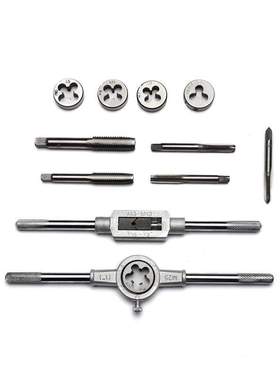 UNeefull 20pcs Tap Dies Set 1/16 1/2 NC