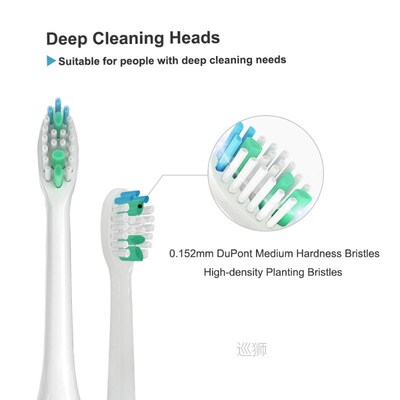 4 pcs/8pcs/lot Toothbrushes Head for S100 and S200 Ultrasoni