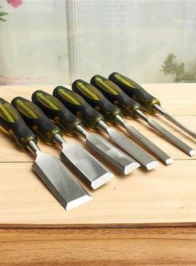 7 Pcs 6-8mm Manual Wood Carving Hand Chisel To Set Profes
