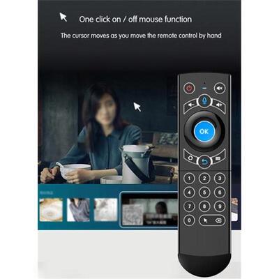 Commonly Used LCD LED TV Voice Remote Control G21 Pro 2.4G G