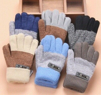 .. Sales Hot Autumn Winter Five Fingers Kids Gloves Boys Gir