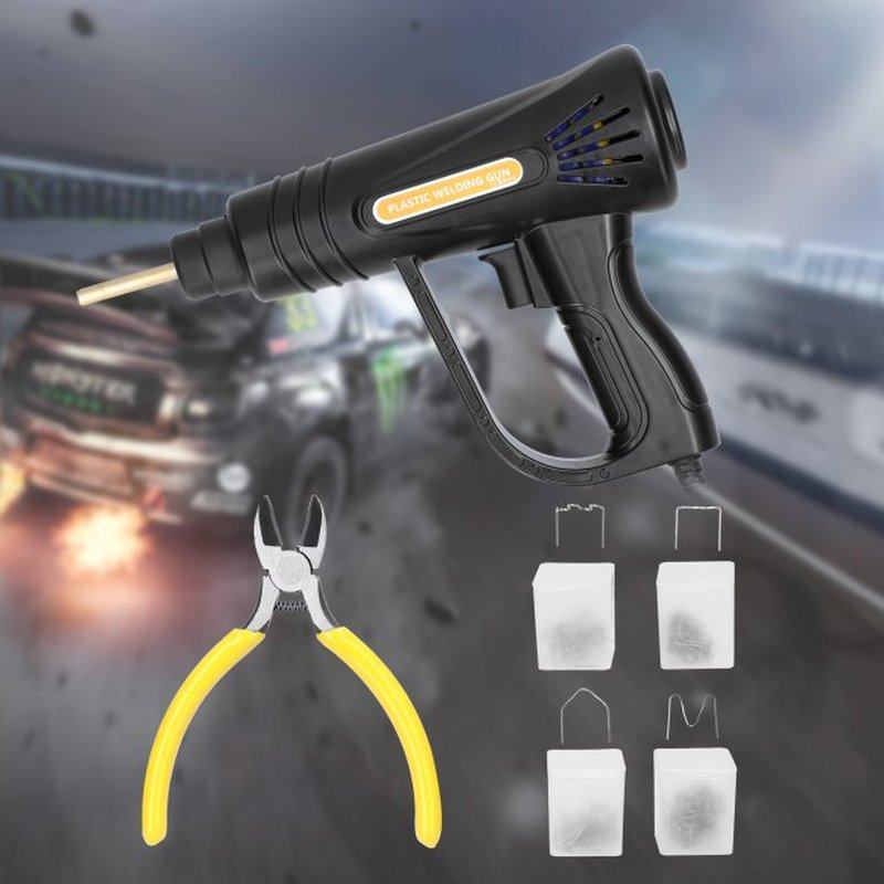 70W Handheld Plastics Welding Machine Panel Crack Repairs Ki