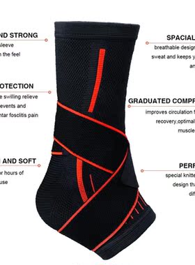 Pressurizable Protection Foot Bandage Ankle Support Brace