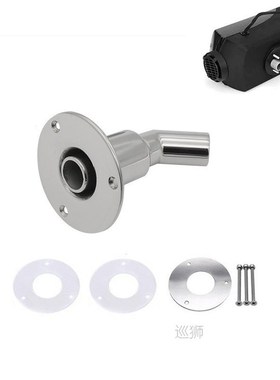 Stainless Steel 316 Thru Hull Exhaust Fitting Tube Pipe Sock