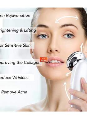 7 in 1 Face Lift Devices RF Microcurrent Skin Rejuvenation F