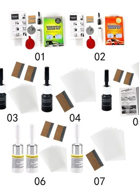 Car Windshield Repair Kit DIY Car Window Glass Scratch Crack