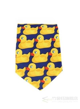 Movie How I Met Your Mother HIMYM Barney Yellow Duck Tie Cos
