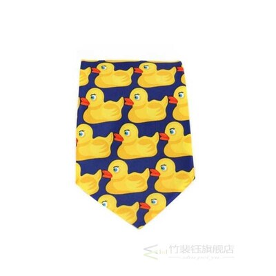 Movie How I Met Your Mother HIMYM Barney Yellow Duck Tie Cos