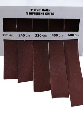 5pcs Sanding Belts Drawable Sandpaper Abrasion Resistance An