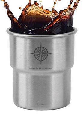 Stainless Steel Camping Mug Stackable Stainless Bathroom