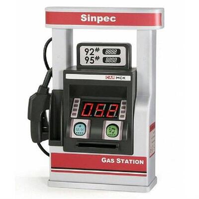 1 Set of Gas Service Station Kids Showroom Playset Simulate