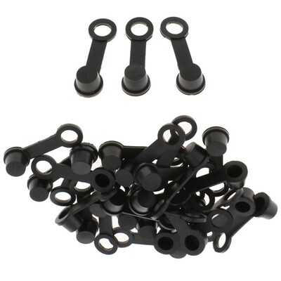 40PCS Rubber Brake Bleeder Valve Cover Screw Caps Grease Zer