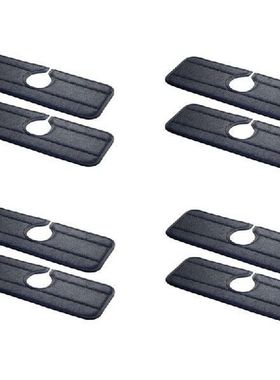 Hot 8PCS Faucet Absorbent Pad Sink Splash Cover Microfiber